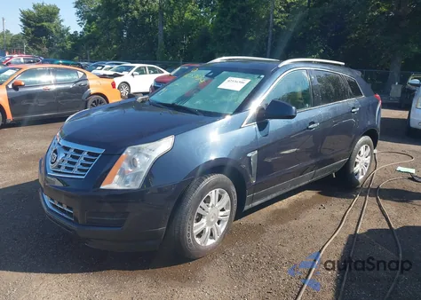 2014 Cadillac Srx Luxury Collection из США, поврежденный, VIN 3GYFNBE38ES616047